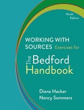 Working with Sources: - Paperback, by Hacker Diana; Sommers - Very Good