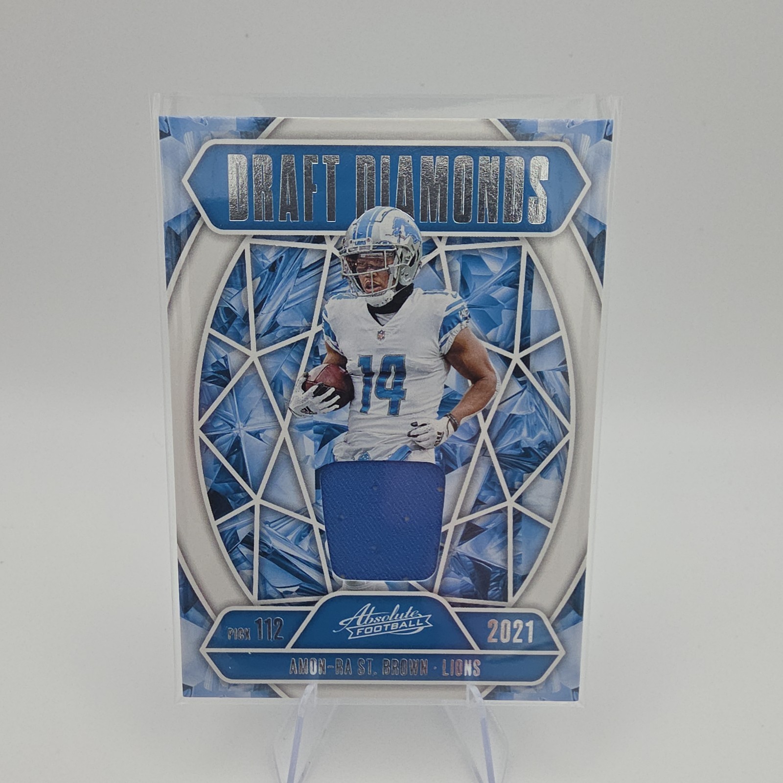2025 Panini Absolute - Draft Diamonds Jerseys Amon-Ra St. Brown #DDJ-ASB (MEM)