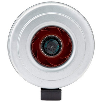 FANTECH FG12XL Steel 16''D,18''H,8.1''W Inline Duct Fan 4YM42