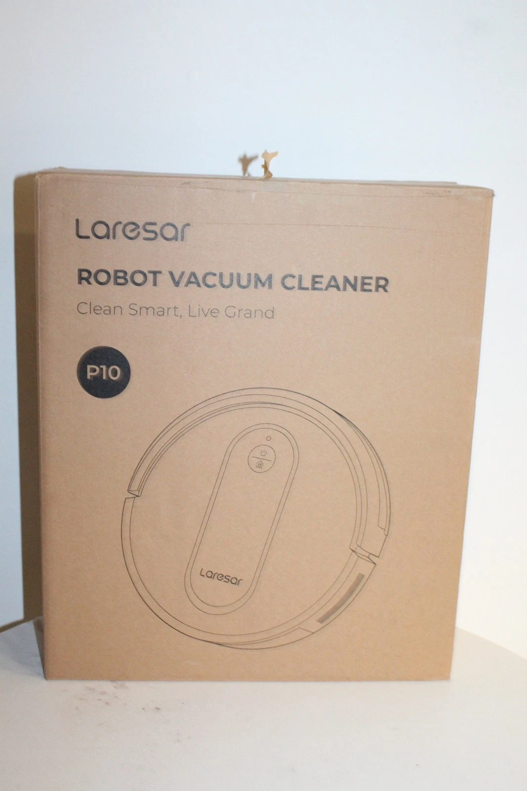 Laresar Robot Vacuum Cleaner P10 Clean Smart Robot Vacuum New Invoice VAT