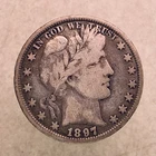 1897 Barber Half Dollar, Philadelphia