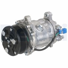 Kompressor Klimaanlage DELPHI TSP0159243 für VW SEAT IBIZA 6X1 6E1 POLO AROSA 1
