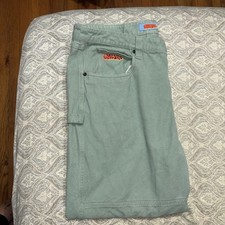 Empyre Mens Sz 36 Relaxed Fit Green Jeans Skate  Pants Skater Y2K 2157