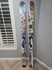 Line Sir Francis Bacon Powder Snow Skis 182cm With Salomon Bindings