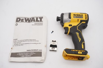 DEWALT DCF809 ATOMIC 20V Max Lithium-Ion Brushless Compact 1/4in Impact Driver