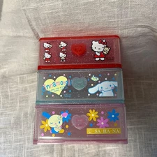 Hello Kitty Cinnamoroll Usahana Stacking Case Case Retro