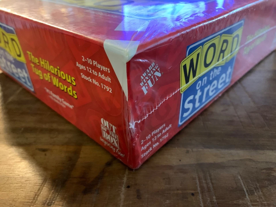 Word on the Street Game - Out of the Box 2009 - Brand New - Image 4 of 4
