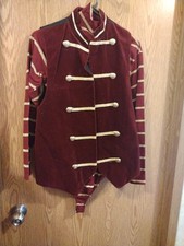 VTG S.A.M. Accoutrements Retro Bohemian Multicolor Textured Cotton Blazer L