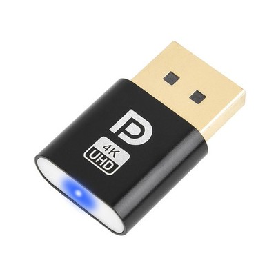 4K DP DisplayPort Dummy Plug EDID Emulator Headless Adapter für GPU PC