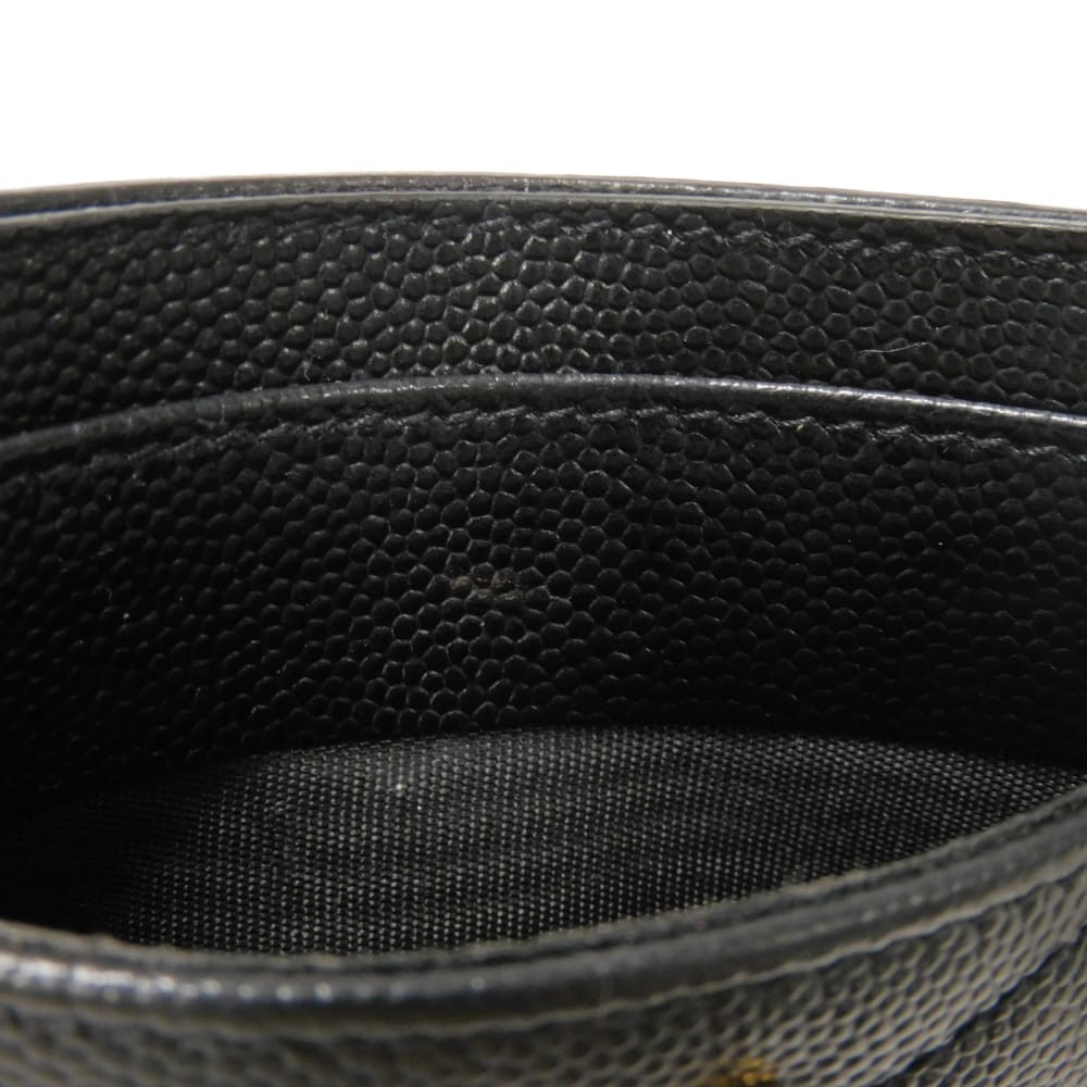 SAINT LAURENT PARIS Monogram card holder 423291 BOW01 1000 Card Case Grain... thumbnail 12