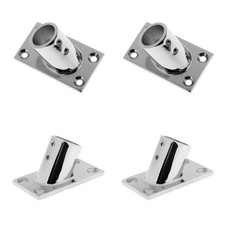 4 Navy 60 Stainless Steel Bridge Handrail Console Base