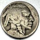 1920 D Buffalo Nickel Good Condition 5 Cent US Coin - 0787