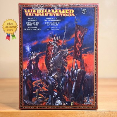 NEW Warhammer Dark Elf Battalion Games Workshop Warriors Elves Corsairs  SEALED