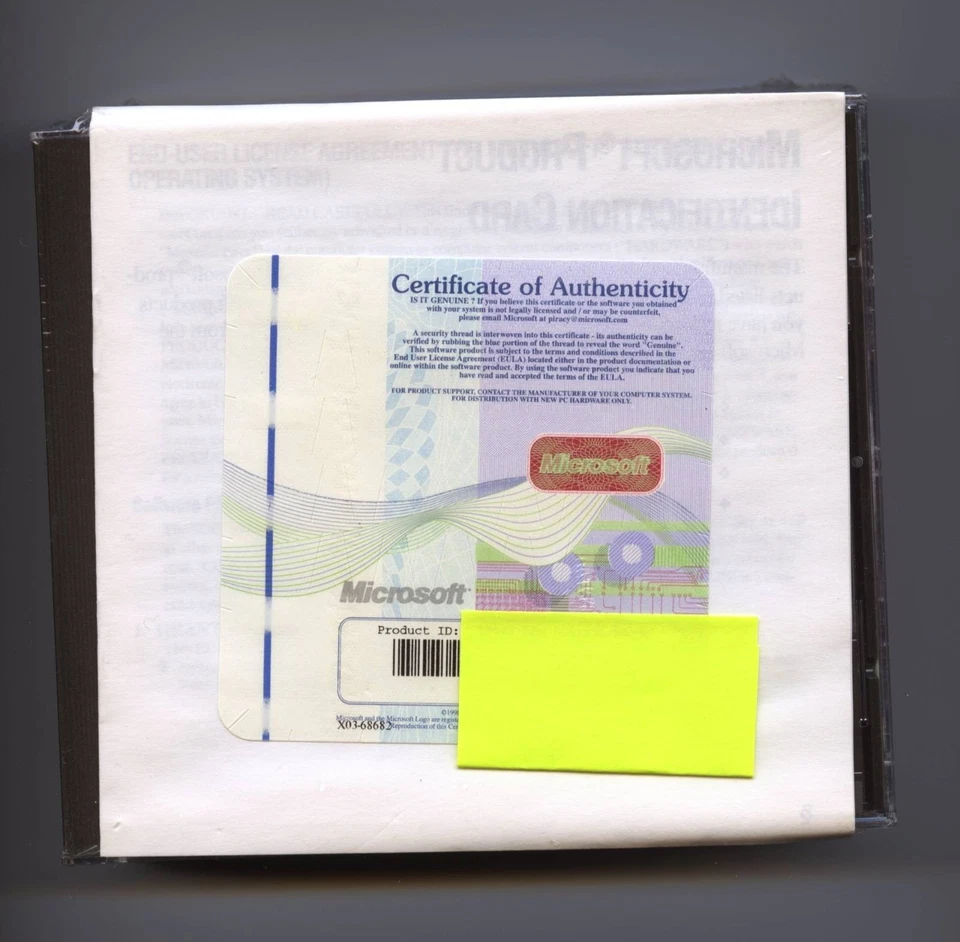 Microsoft OEM Sealed CD Software Lot - Money 99, Encarta 99, & More-tf6t - Image 3 of 3