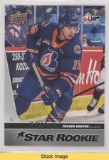 2021-22 Upper Deck CHL 2020-21 CHL Star Rookies Fraser Minten #448 READ 1hk5