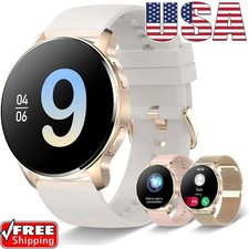 Waterproof Bluetooth Women Girl Smart watch For Android IOS Call Fitness Tracker