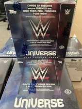 2025 Topps Universe WWE Trading Cards Hobby Box Factory Sealed - Lot Of 5 Sealed