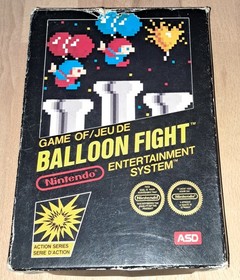 Nintendo NES Balloon Fight [PAL-FRA ASD] Bo&icirc;te Sans Notice Nintendo Super *JRF