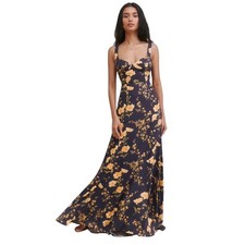 Reformation Lecce Maxi Dress Bernadette Floral | Size 2 | NWT Wedding Guest