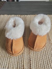 Wonder Nation Suede Faux Fur Brand NEW Ankle Boots Toddler Sz 5-6