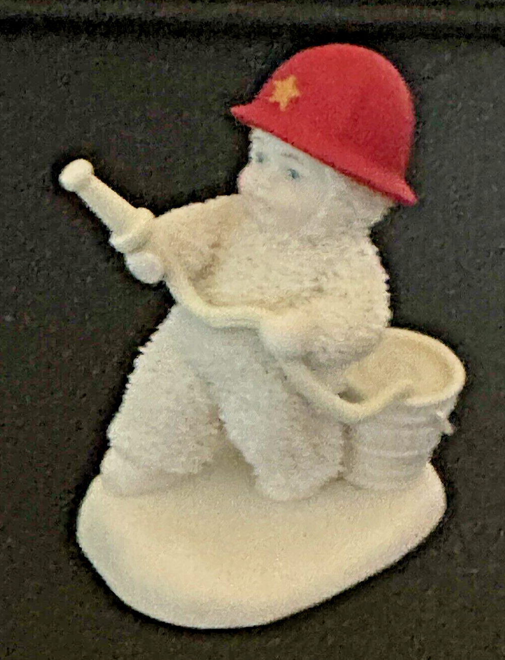Dept 56 Snowbabies Figurine “To The Rescue” Firefighter Fireman-3