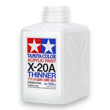 Tamiya X-20A 81040 Acrylic thinner 250ml for Model Kits