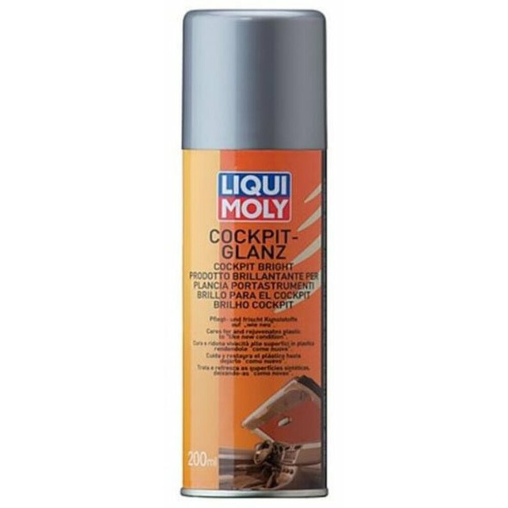 Liquid Moly Dashboard Cleaner And Polish Spray 200Ml For Motorcycle