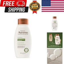 Aveeno Farm-Fresh Oat Milk Sulfate-Free Shampoo with Colloidal Oatmeal Almo...
