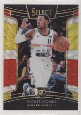 2018-19 Panini Select Concourse Tri-Color Prizm Monte Morris #34 03yj
