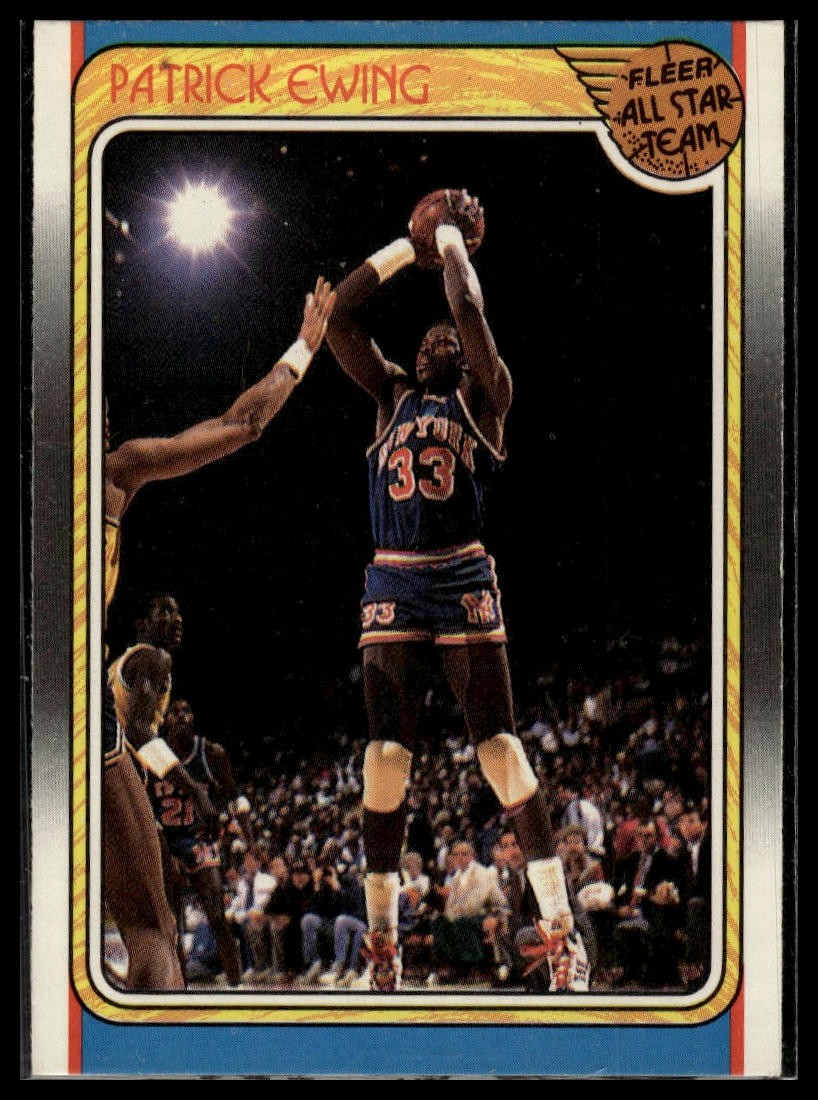 1988-89 Fleer #130 Patrick Ewing