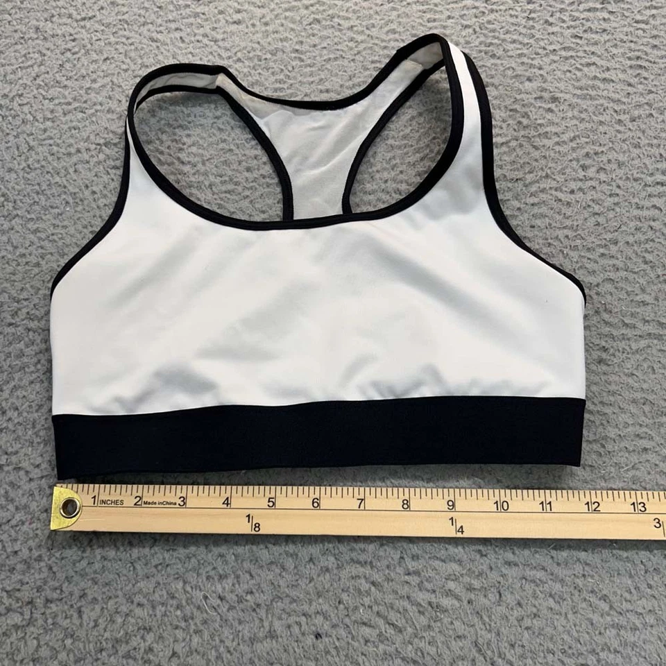 Victoria Secret Bra Small Sports Bra Blank White - Image 2 of 4