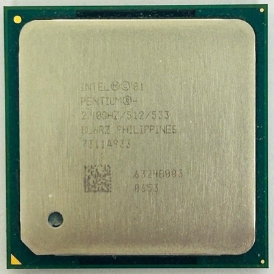 Intel Pentium 4 SL6RZ 2,40GHz 512KB 533MHz Sockel 478 Prozessor - Northwood Core