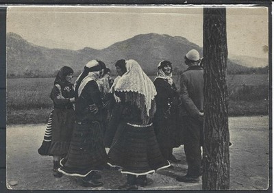 1941 ALBANIA SHKODRA MOUNTAIN COSTUMES (MALTIA AND MADHE)