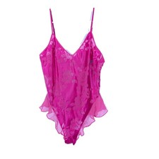 Victoria's Secret Archives Teddy Medium New Women Lingerie vintage style Pink VS
