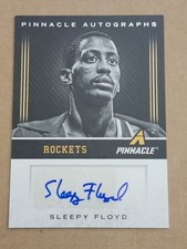 2013-14 Pinnacle Sleepy Floyd Autographs Auto Houston Rockets