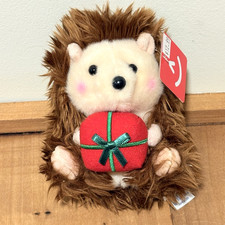 Aurora HEDGEHOG Holiday Rolly Pet 5" Plush Present Christmas 2020 NEW NWT