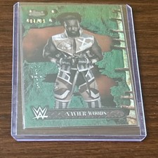 2025 Topps Chrome WWE X Cactus Jack #18 XAVIER WOODS Green Refractor 84/99