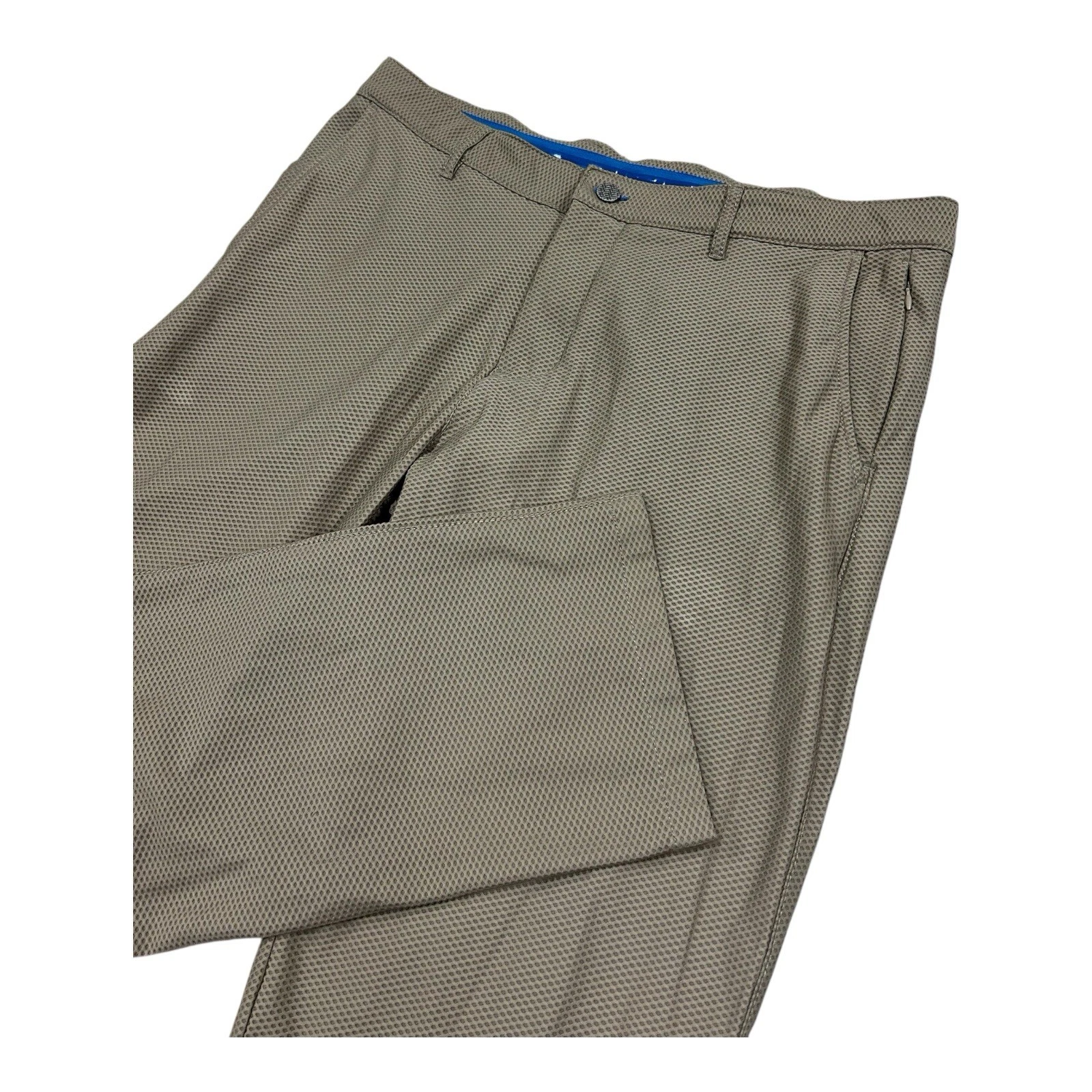 Twillory Performance Pants Mens 36X32 Technical Fabric Tailored Brown Stretch