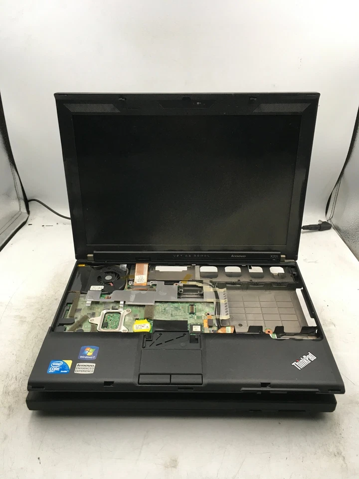 LENOVO THINKPAD X201 - LOT OF 2 - FOR PARTS - INTEL CORE I5 520M - NO RAM - BB - Image 3 of 4
