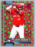 2026 Topps #20 Vladimir Guerrero Jr. Holiday Polka Dots Green / Pink