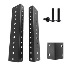 4U Rack Rails Kit with Hardware - 2 Pieces 4URR 