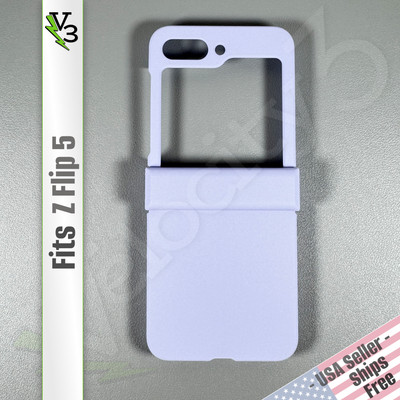 Case for Galaxy Z Flip 5   Light Purple | Two-Piece | Hinge Protection