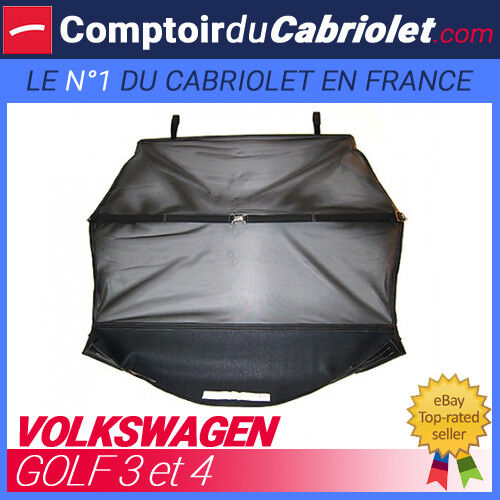 Filet anti-remous saute-vent, Windschott, Volkswagen Golf 3 cabriolet - TUV - Photo 1/4