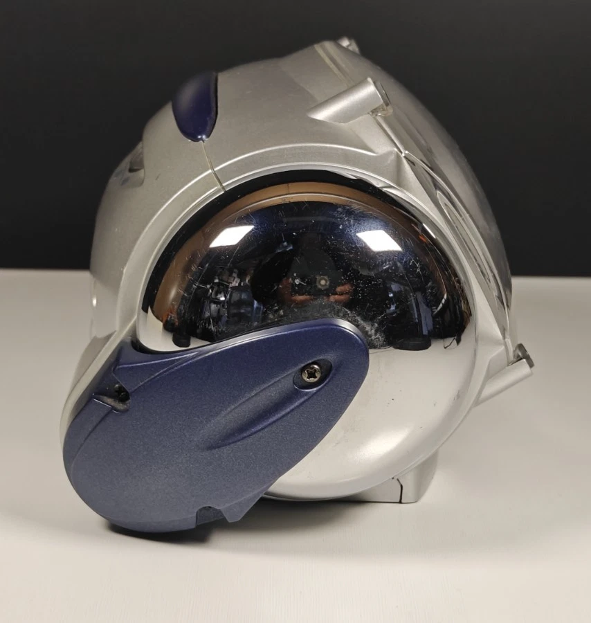 Seiko Super RAIDEN KR241S Loud Quartz Alarm Clock Blue Silver Japan Vintage - Image 4 of 4