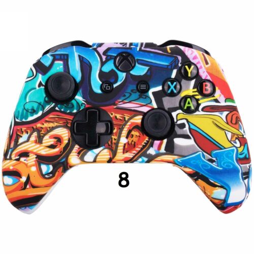 Xbox One Silicone Controller Skin Cover Pattern Case for Xbox ONE S, X UK - Picture 12 of 15