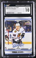 2024-25 Connor Bedard Upper Deck MVP #98 CGC 10 GEM 2nd-Year!