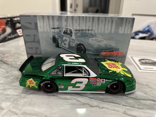 Dale Earnhardt Jr 1994 Sun Drop Nascar 1/24 Diecast Color Chrome Lumina Green # - Picture 3 of 5