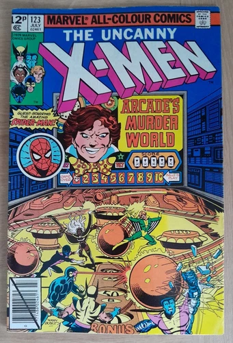 Marvel Comics The Uncanny X Men 123 Arcades Murder World 1979