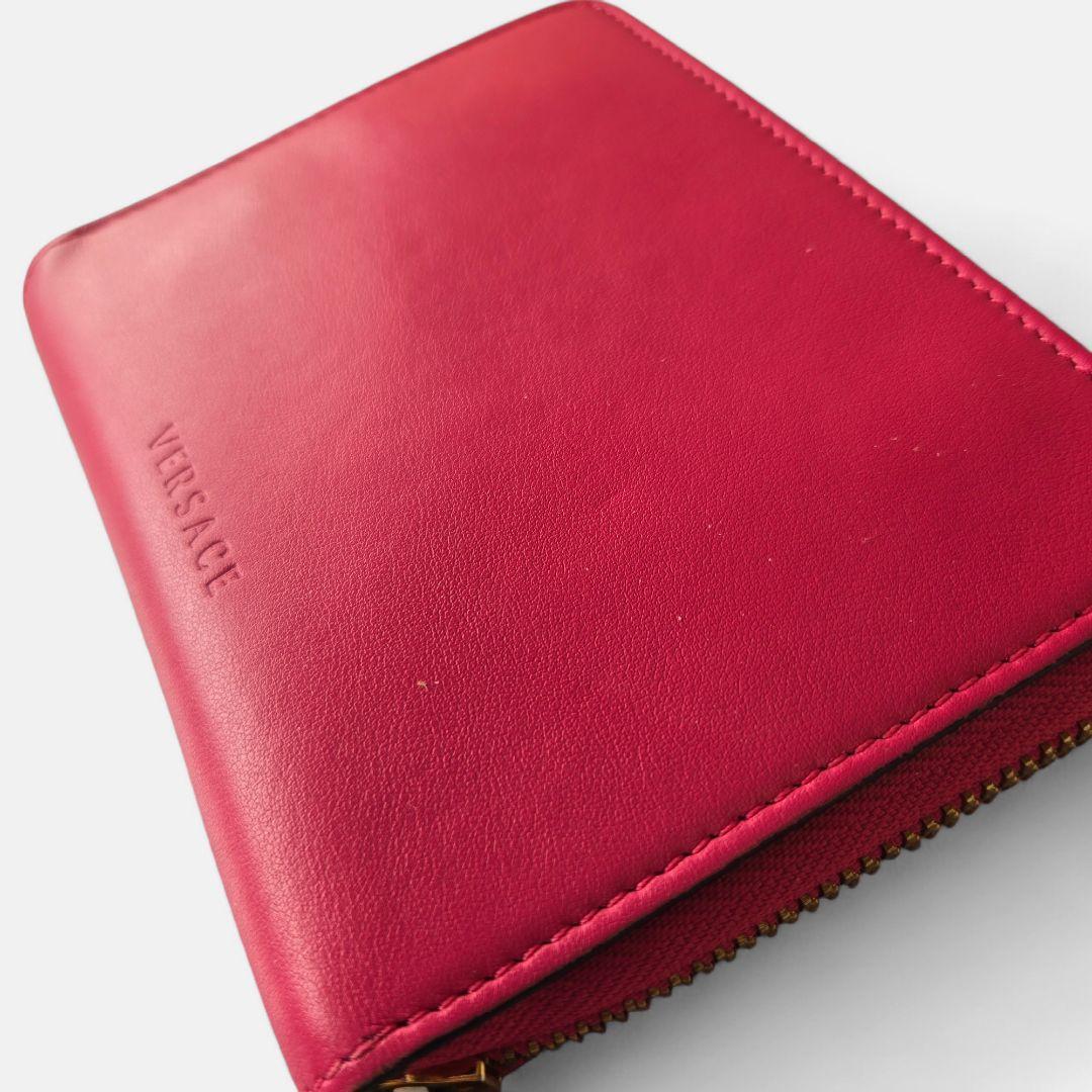 コインケース・小銭入れ VERSACE Coin Purses Women Leather Fuchsia コインケース・小銭入れ VERSACE Coin Purses Women Leather