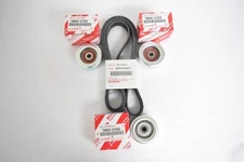 Genuine Toyota Tacoma V6 4.0L 1GRFE 2005-2015 Drive Belt & Idler Pulley OEM Kit